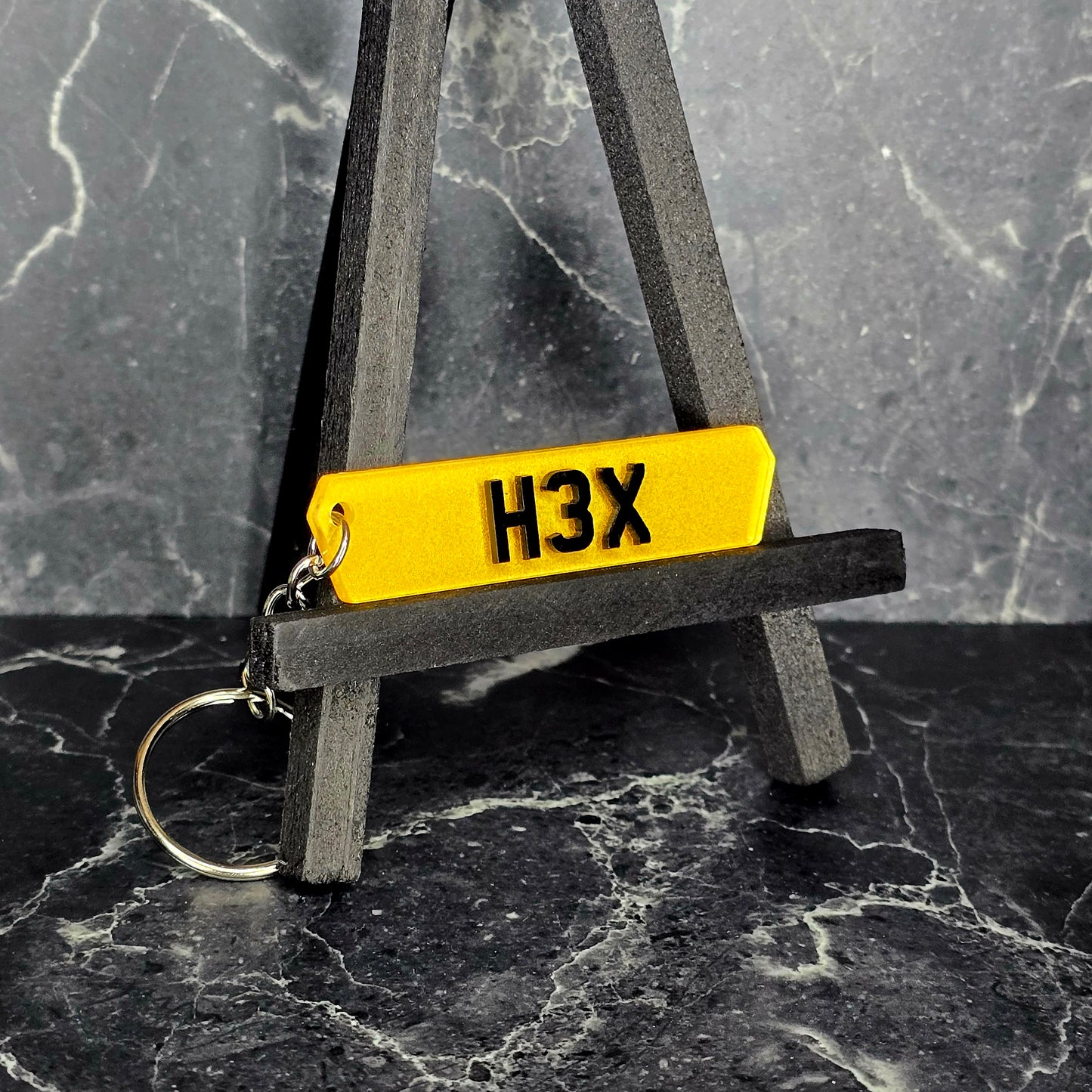 YELLOW HEX Keychain