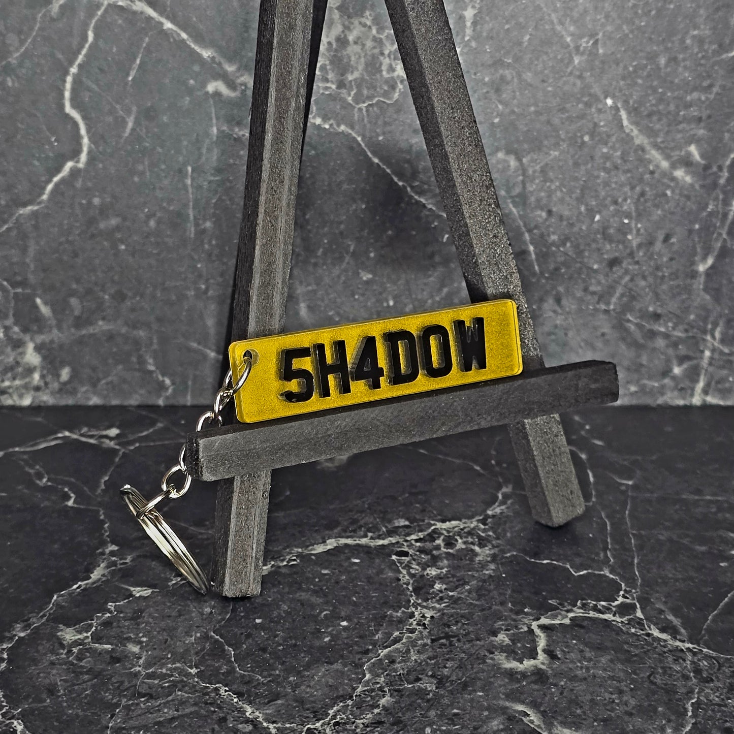 SHADOW YELLOW Keychain